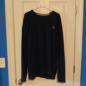 Navy Tommy Bahama Graphic Relax Shirt